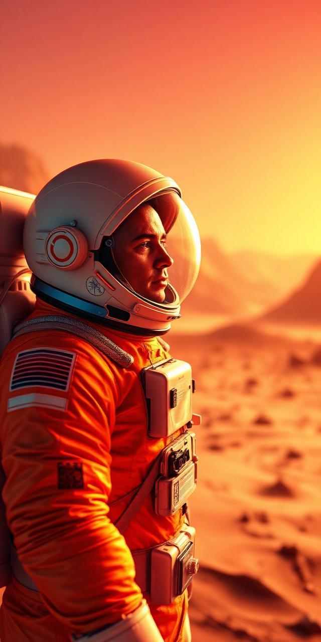AI astronaut photo